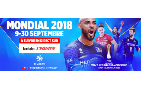 Championnat du monde de Volley : le programme TV